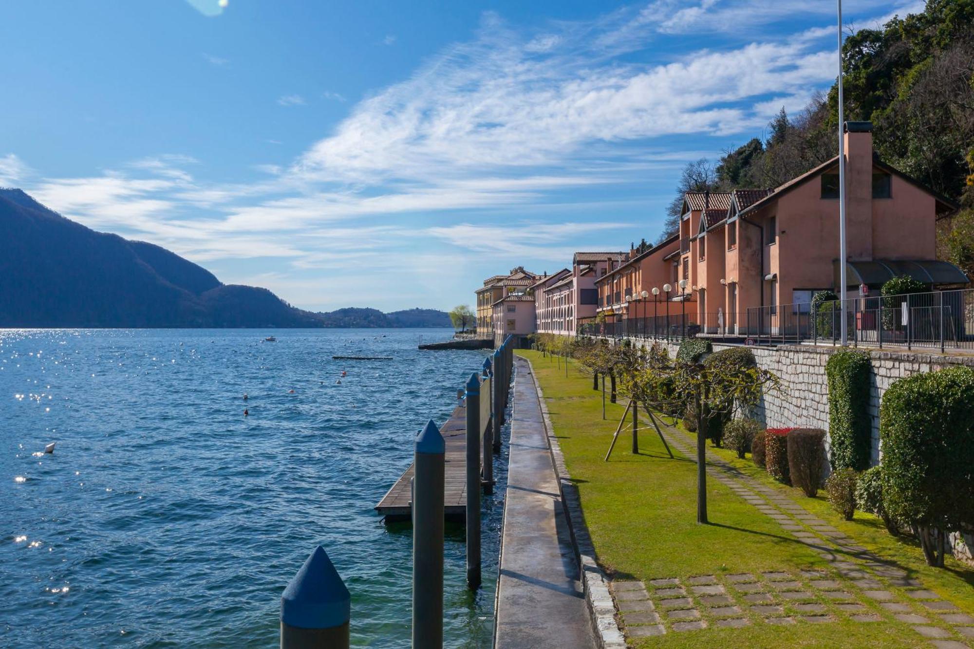 Blu Lake Apartment On Ghiffa Beach - Happy Rentals Exterior foto